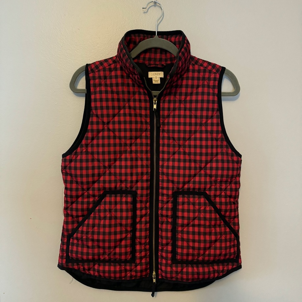 J. Crew women's quilted down vest